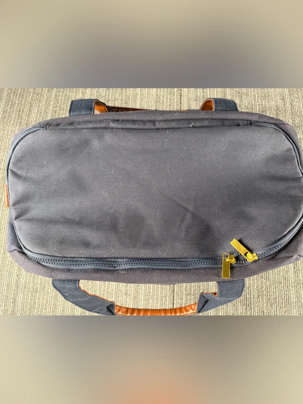 Bogg Navy Weekender Canvas Collection Travel Bag